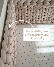 Načíst obrázek do prohlížeče Galerie, SAMOLEPÍCÍ POUTKA PRO PŘIŠNĚROVÁNÍ postýlkového mantinelu