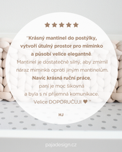Načíst obrázek do prohlížeče Galerie, SET mantinelu a kapsáře - SV. BÉŽOVÝ