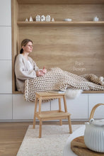 Načíst obrázek do prohlížeče Galerie, PLETENÁ ZÁTĚŽOVÁ DEKA - MAXI