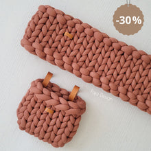 Načíst obrázek do prohlížeče Galerie, SET mantinelu a kapsáře - CIHLOVÝ