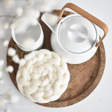 Načíst obrázek do prohlížeče Galerie, PODČAJNÍKY A PODŠÁLKY z merino vlny