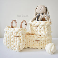 Načíst obrázek do prohlížeče Galerie, KOŠÍK z bavlněné maxipříze