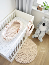 Načíst obrázek do prohlížeče Galerie, HNÍZDEČKO pro miminko z bavlněné maxipříze