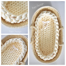 Načíst obrázek do prohlížeče Galerie, HNÍZDEČKO pro miminko z bavlněné maxipříze