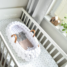 Načíst obrázek do prohlížeče Galerie, HNÍZDEČKO pro miminko z bavlněné maxipříze