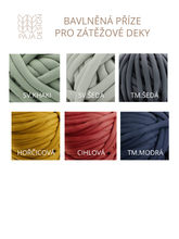 Načíst obrázek do prohlížeče Galerie, PLETENÁ ZÁTĚŽOVÁ DEKA - MAXI

