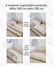 Načíst obrázek do prohlížeče Galerie, SET mantinelu a kapsáře - SV. BÉŽOVÝ
